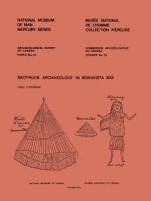 cover image of Beothuck Archaeology in Bonavista Bay